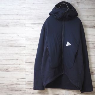 and wander 17AW Twill Fleece Jacket