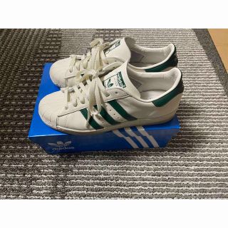 アディダス(adidas)のadidas superstar 82 ホワイト　グリーン(スニーカー)