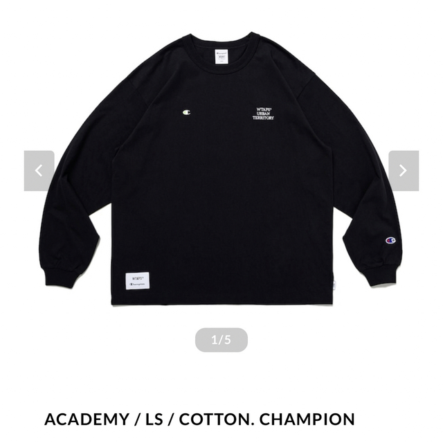 再×14入荷 WTAPS CHAMPION ACADEMY LS ダブルタップス チャンピオン