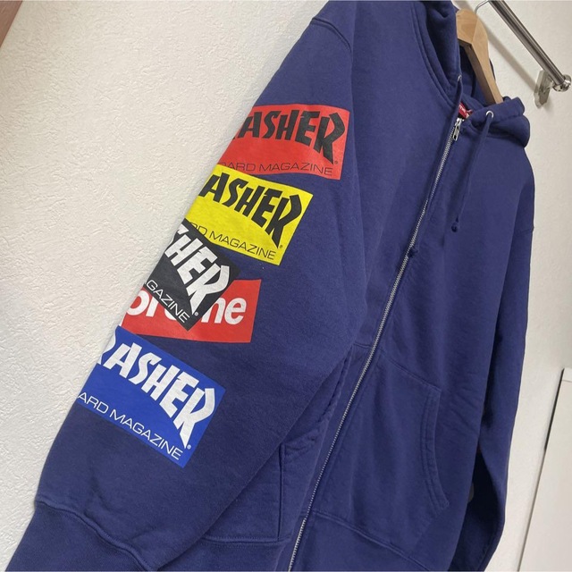 堀米雄斗Supreme Thrasher Multi Logo  Hooded