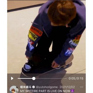 オファー 堀米雄斗Supreme Thrasher Multi Logo Hooded パーカー