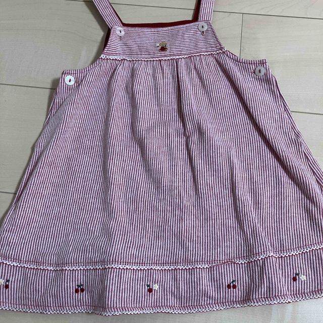 familiar(ファミリア)のファミリア ミキハウス キッズ/ベビー/マタニティのキッズ服女の子用(90cm~)(ワンピース)の商品写真