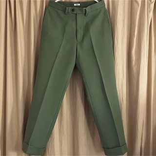 カイコー(KAIKO)のKAIKO THE PREST "OLIVE"  サイズS(スラックス)