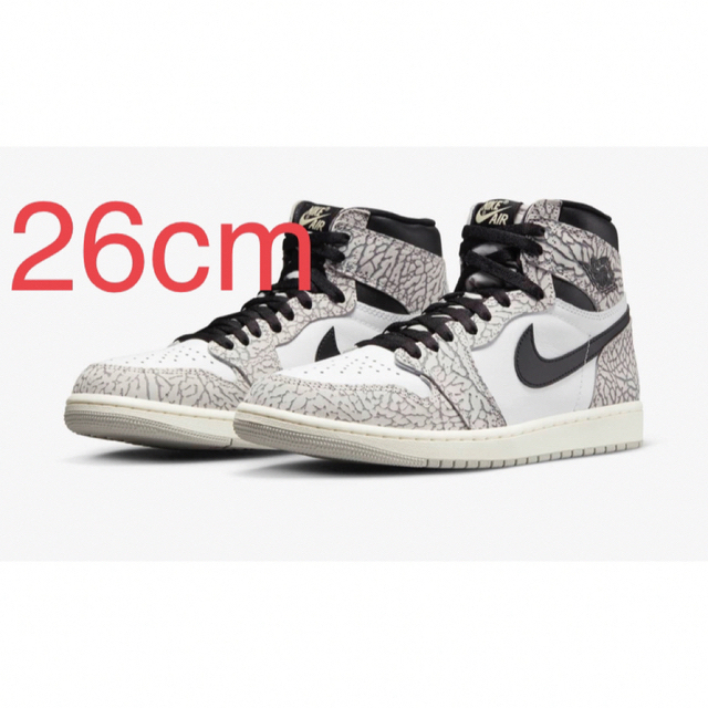 モールセンター Air Jordan 1 High OG White Cement ジョーダン ...