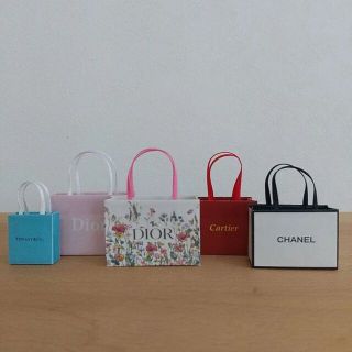 ミニチュア  ショップ紙袋(その他)