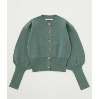 マウジー(moussy)の新品未使用タグ付 完売 MOUSSY マウジー タック スリーブ カーディガン(カーディガン)