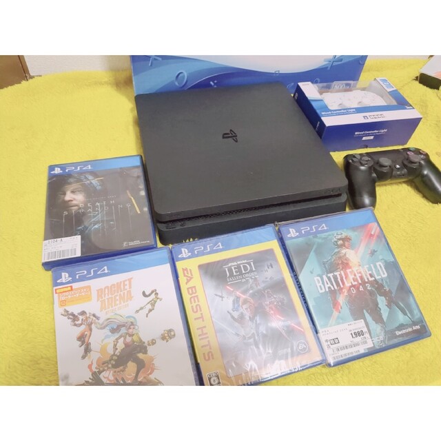 playstation4 slim 1tb + ソフト2つ