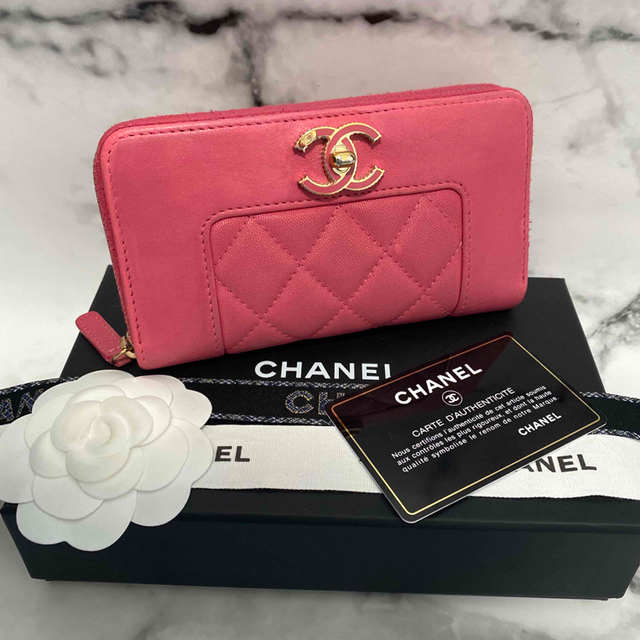 CHANEL - 【美品☆30番台】CHANEL マドモアゼル 財布 ラウンド