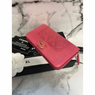 CHANEL - 【美品☆30番台】CHANEL マドモアゼル 財布 ラウンド