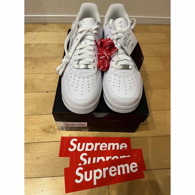 Supreme Nike Air Force 1 Low White 27cm