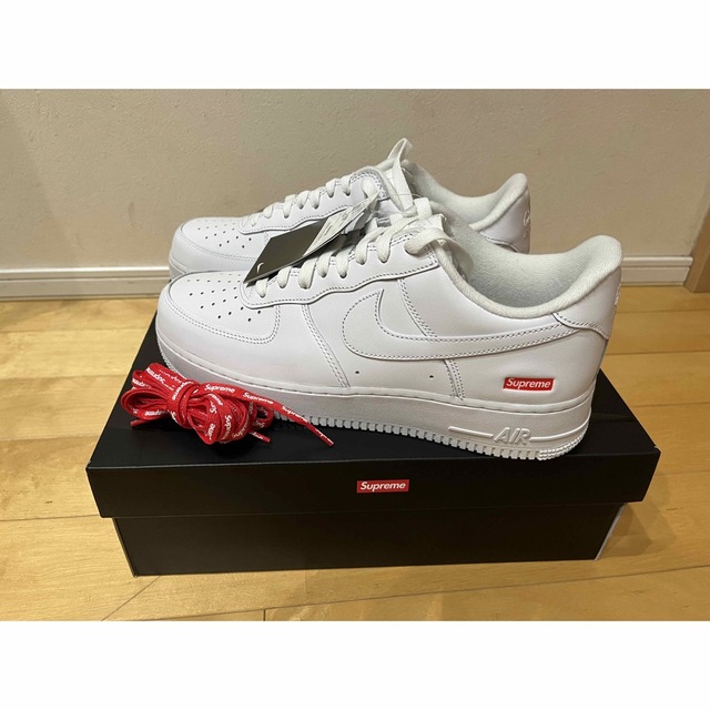 Supreme Nike Air Force 1 Low White 28cm