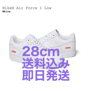 シュプリーム(Supreme)のSupreme Nike Air Force 1 Low White 28cm(スニーカー)