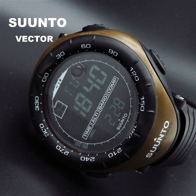 SUUNTO VECTOR スント ベクター ブラック ブラウン