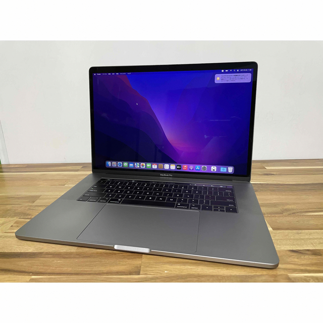 Mac (Apple) - MacBook pro i7 SSD Mac 最新OS タッチバー 15インチの ...