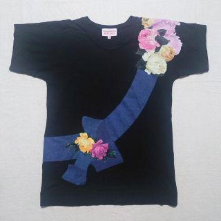 ヴィヴィアンウエストウッド(Vivienne Westwood)の★ ヴィヴィアンウエストウッド ★ レッドレーベル Tシャツ 花 バラ フラワー(Tシャツ(長袖/七分))