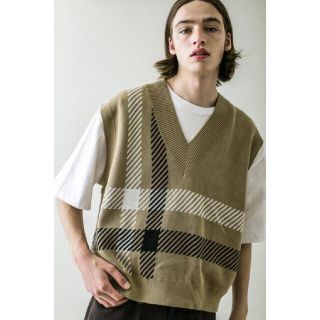 モンキータイム(MONKEY TIME（UNITED ARROWS）)のダイコン様専用　ユナイテッドアローズ　モンキータイム　ベスト　ベージュ＆黒セット(ベスト)