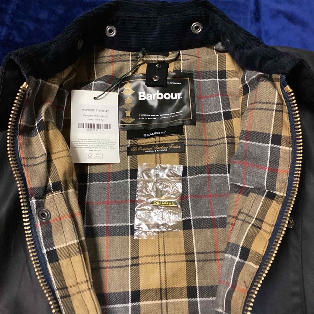 専用　Barbour beaufort 42 バブアー　ビューフォート　ネイビー