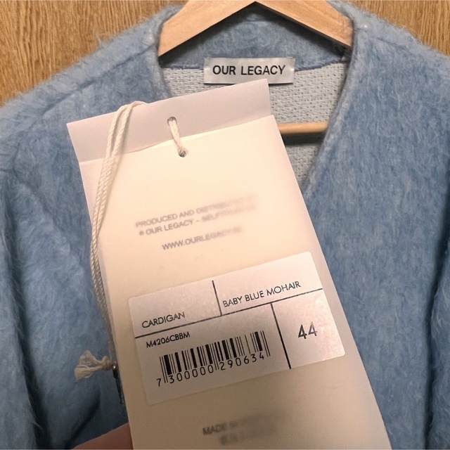 Acne Studios - OUR LEGACY Mohair Cardigan Baby Blue の通販 by 