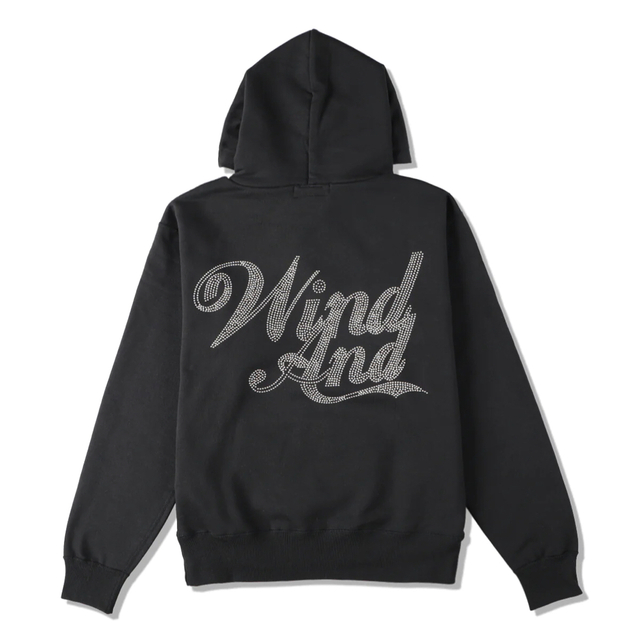 WIND AND SEA - ウィンダンシー WDS (SEA) RHINESTONE HOODIEの