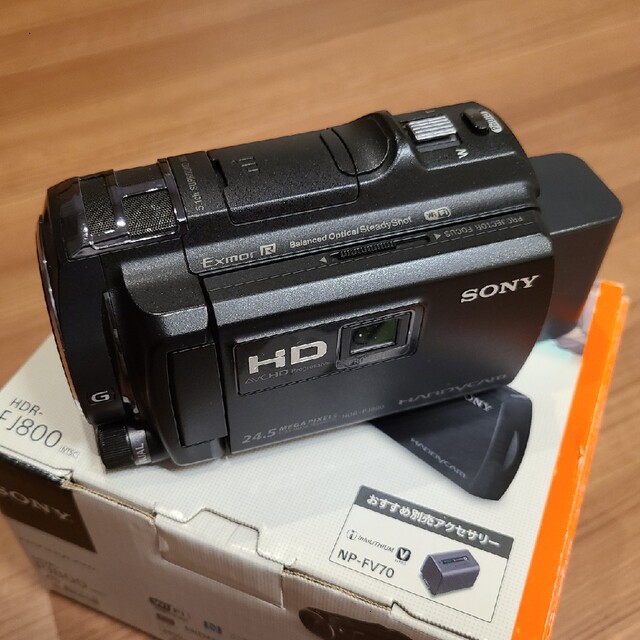 SONY(ソニー)のSONY HDR-PJ800 / NP-FV70 / BC-TRV スマホ/家電/カメラのカメラ(ビデオカメラ)の商品写真