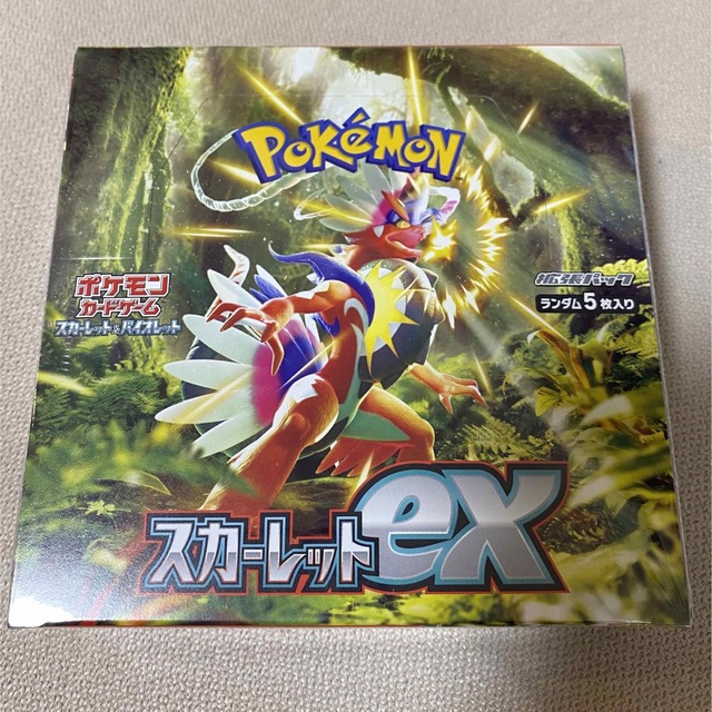 ポケモン(ポケモン)のスカーレットex シュリンク付 エンタメ/ホビーのトレーディングカード(Box/デッキ/パック)の商品写真