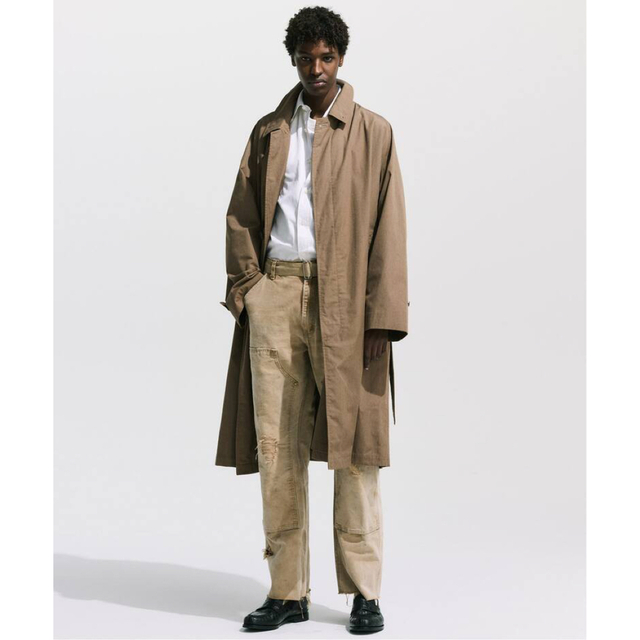 新しく着き LE(エルイー) - COMOLI Balcollar バルカラーコート 23ss