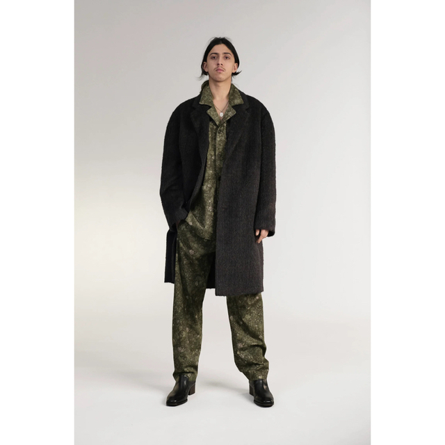 LEMAIRE - LEMAIRE 19FW CHESTERFIELD COAT シャギーモヘアの LEMAIRE - LEMAIRE 19FW CHESTERFIELD COAT シャギーモヘアの