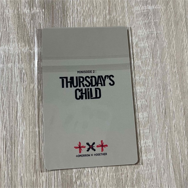 TXTthursdayTXT thursday's child weverse特典 ボムギュ