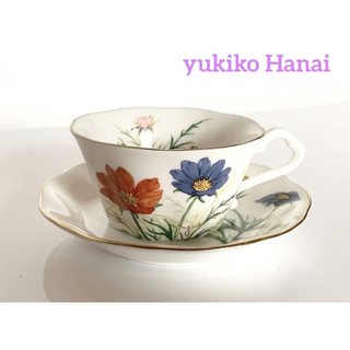 ユキコハナイ(Yukiko Hanai)のyukiko Hanai カップ＆ソーサ 花柄 1客(食器)