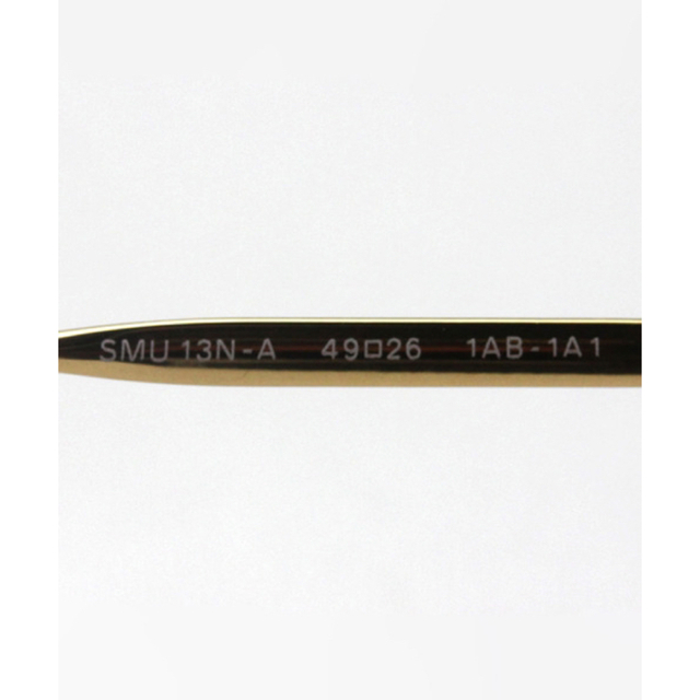 miumiu(ミュウミュウ)のミュウミュウmiumiuラウンドサングラスブラック黒MU13NSA金子綾こじはる レディースのファッション小物(サングラス/メガネ)の商品写真