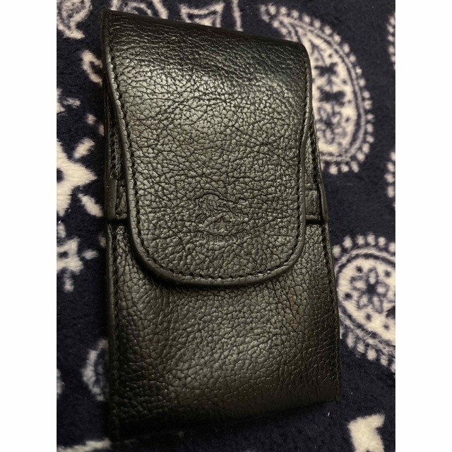 IL BISONTE - 美品 ILBISONTE イルビゾンテ レザー シガーケース 黒 本 ... 美品 ILBISONTE イルビゾンテ レザー シガーケース 黒 本革 刻印