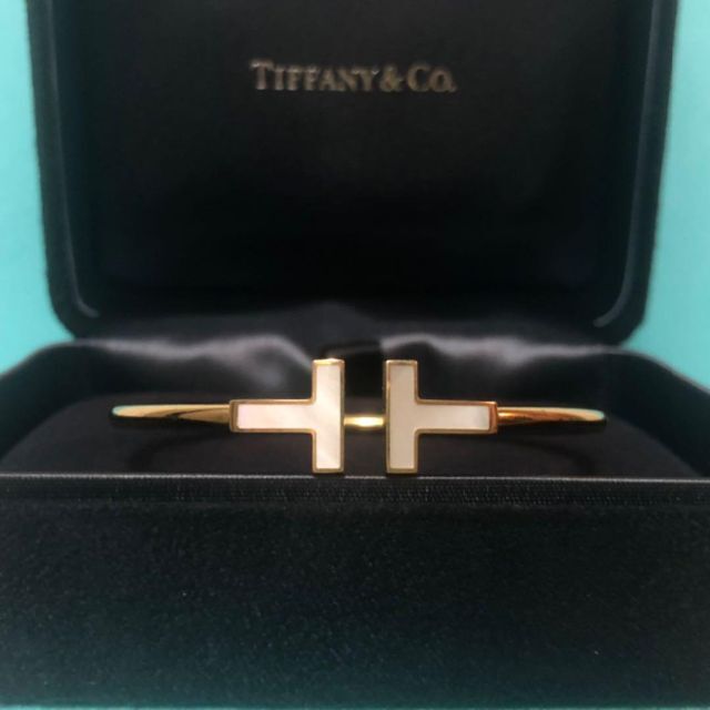 Tiffany & Co. - TIFFANY & Co. ティファニー T ブレスレット バングル 美品