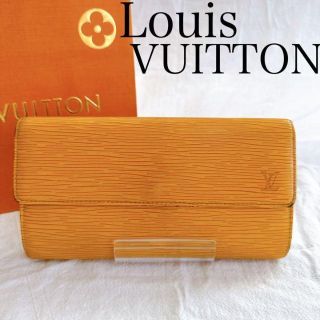 ヴィトン(LOUIS VUITTON) エピ 財布(レディース)(イエロー/黄色系)の
