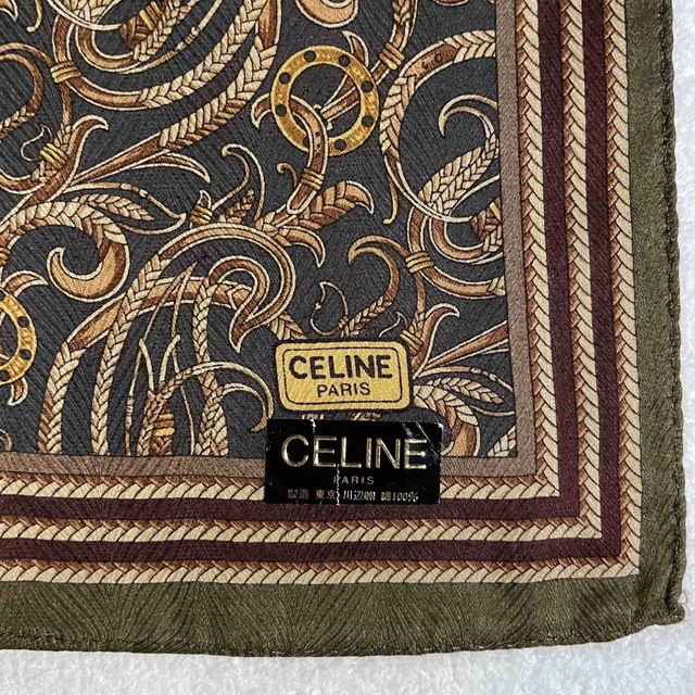 celine(セリーヌ)のセリーヌ　CELINE  大判 ハンカチ　バンダナ　DG&B メンズのファッション小物(ハンカチ/ポケットチーフ)の商品写真