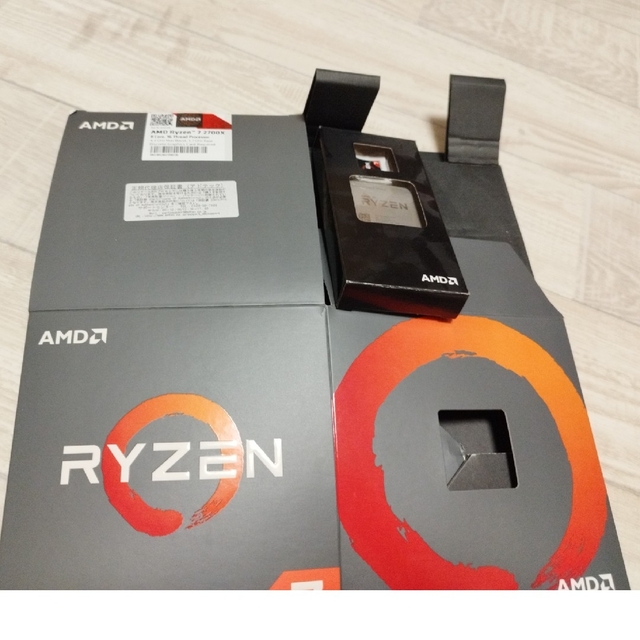 AMD RYZEN 7 2700Xスマホ/家電/カメラ