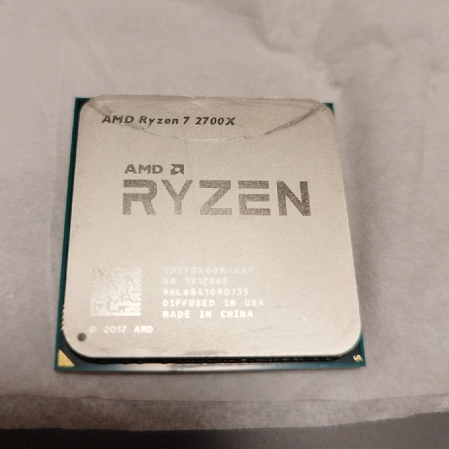 AMD RYZEN 7 2700Xスマホ/家電/カメラ