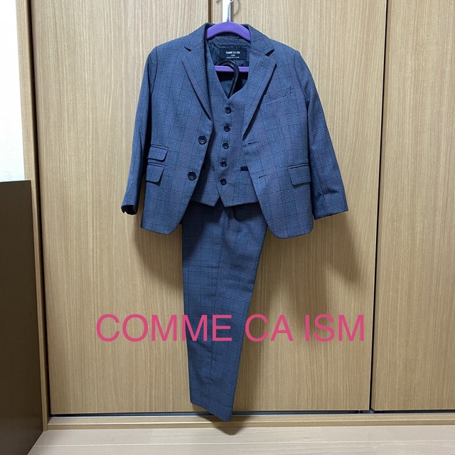 COMME CA ISM(コムサイズム)の子ども用　スーツ キッズ/ベビー/マタニティのキッズ服男の子用(90cm~)(ドレス/フォーマル)の商品写真