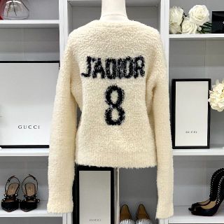 クリスチャンディオール(Christian Dior)の6044 クリスチャンディオール J'ADIOR 8 ロゴ ウール ニット(ニット/セーター)