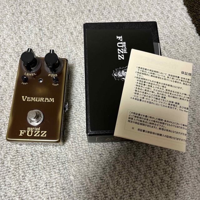 Vemuram Myriad Fuzz ファズ　ディストーション