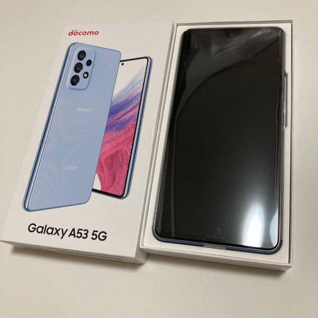 在庫有】 Galaxy A53 5G 128GB docomo版SIMフリー SC-53C 未使用品