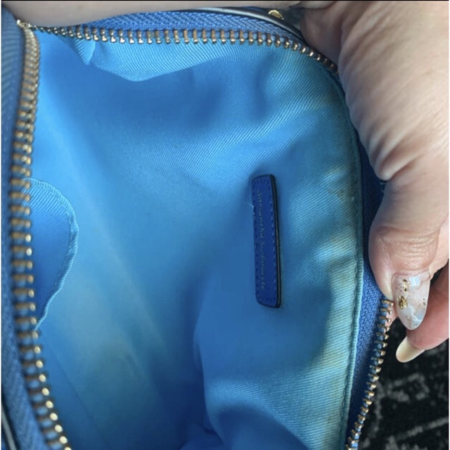 Samantha Thavasa(サマンサタバサ)のSamantha Thavasa 青 ハンドバッグ ショルダーバッグ レディースのバッグ(ショルダーバッグ)の商品写真