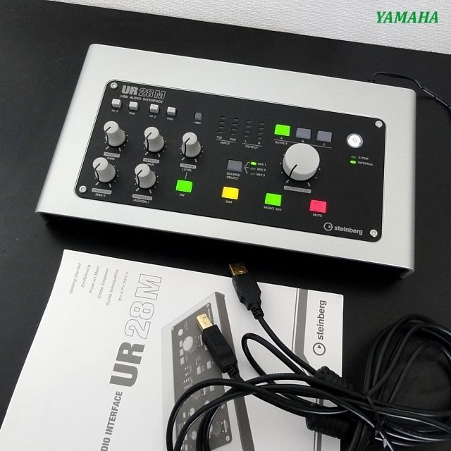 □Steinberg USBオーディオインターフェース UR28M 動作確認済み 超