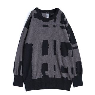 シャリーフ(SHAREEF)のSHAREEF BRUSH LINE JQ PULL-OVER(ニット/セーター)