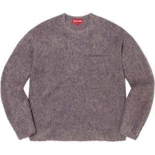 シュプリーム(Supreme)のSupreme Mohair Sweater "Purple Mélange"(ニット/セーター)