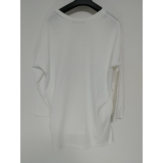 AZUL by moussy(アズールバイマウジー)のAZUL BY MOUSSY ポケット 長袖 Tシャツ Ｍサイズ 白 アズール メンズのトップス(Tシャツ/カットソー(七分/長袖))の商品写真