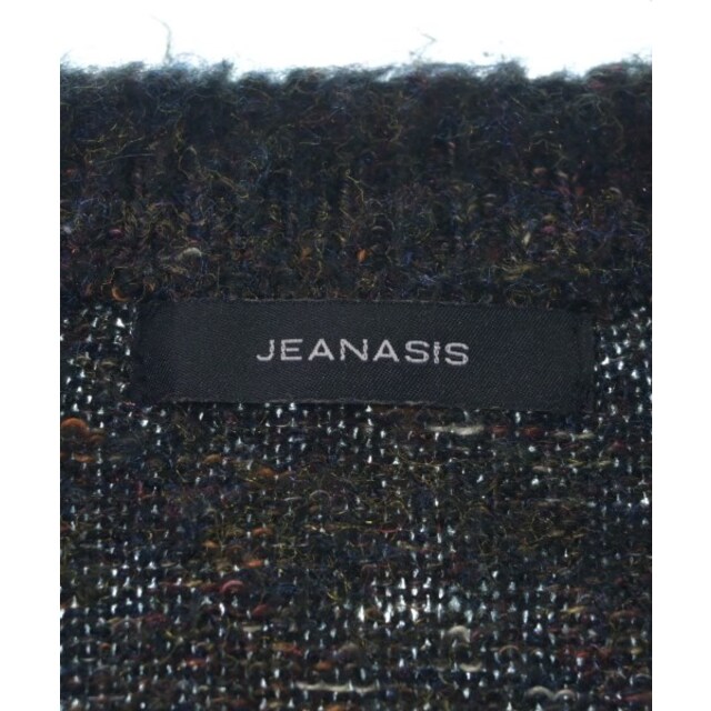 JEANASIS(ジーナシス)のJEANASIS ジーナシス カーディガン F 黒系等(ミックス) 【古着】【中古】 レディースのトップス(カーディガン)の商品写真