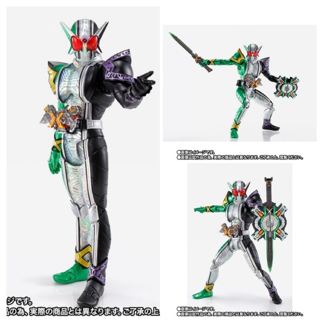 S.H.Figuarts(真骨彫製法) 仮面ライダーW サイクロンジョーカー