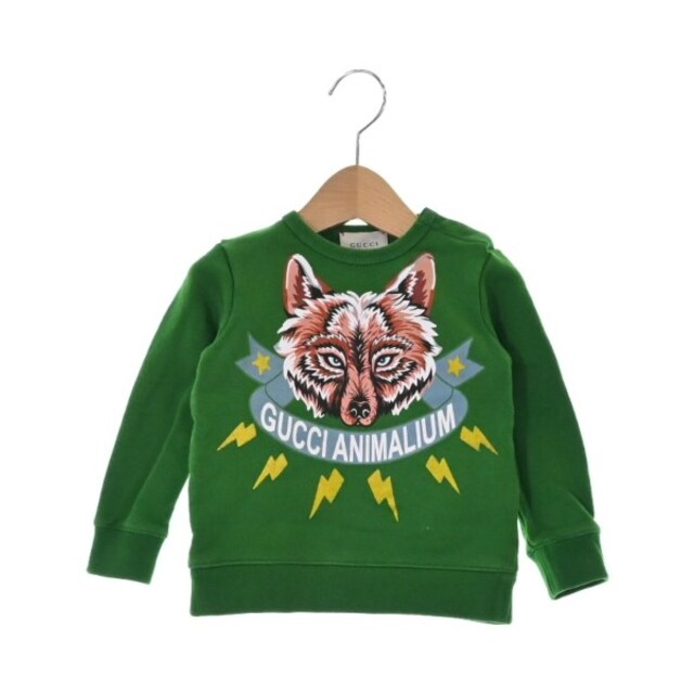 GUCCI グッチ スウェット 90 緑 【古着】キッズ服女の子用(90cm~)