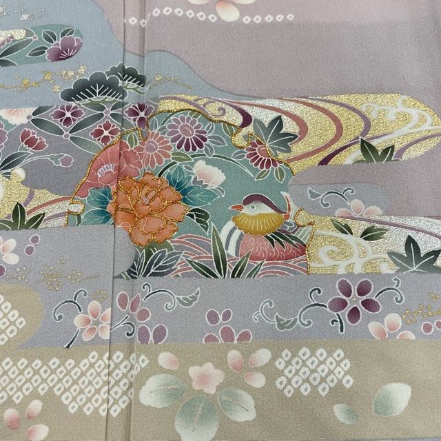 訪問着 秀品 身丈156cm 裄丈63.5cm 正絹_2