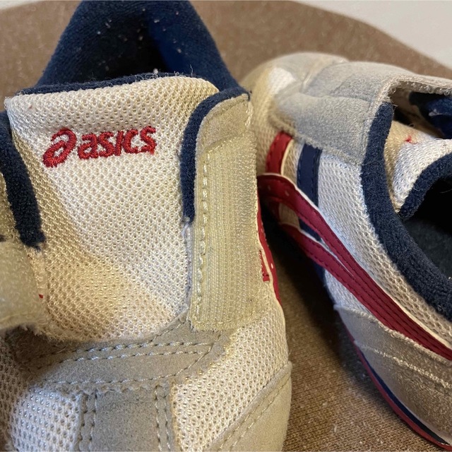 asics(アシックス)の【美品】アシックス ベビーシューズアイダホ  こどもスニーカー 14cm キッズ/ベビー/マタニティのベビー靴/シューズ(~14cm)(スニーカー)の商品写真